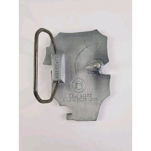 San Francisco Giants Belt Buckle SF Orange Pewter MLB New Old Stock Official '06 - Picture 4 of 7